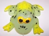 Vo-Toys Glow in the Dark Vinyl Frog 5 in Dog Toy