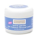 Neutrogena Extra Gentle Eye Makeup Remover Pads, 30 Large Plush Pads