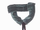 Axe Hugger in Smooth Velvet for Standard Stand with Hugger Strap in Green 