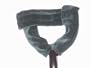 Axe Hugger in Smooth Velvet for Standard Stand with Hugger Strap in Green�