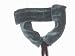 Axe Hugger in Smooth Velvet for Standard Stand with Hugger Strap in Green�