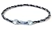 North Carolina Tarheels 21'' Twist Titanium Sports Necklace North Carolina Tarheels 21'' Twist Titanium Sports Necklace