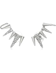 Sam Edelman Pave Spike Rhodium Ear Cuff