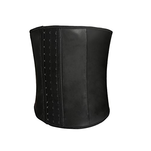 NonEcho Men Strong Tummy Control Latex Waist Trainer Workout Shapewear