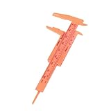 【ノーブランド 品】ノギス　測定　ツール　ルーラー　 T型定規　80mm　プラスチック製