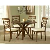 Kensington 5-Piece Dining Room Furniture Set - Hillsdale Furniture - 4918802DTBRND