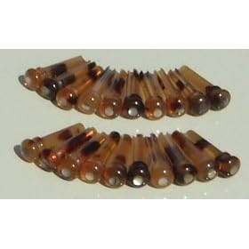 John Pearse Imported Faux Tortoise Sheel Guitar Bridge Pins Set