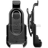 LG VX9900 Swivel Rotating Belt Clip Cell Phone Holster - Black Hard Plastic Holster Clip