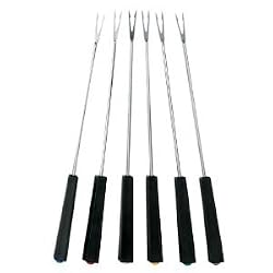Trudeau Meat Fondue Forks, Set of 6