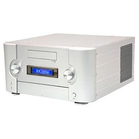 SilverStone Crown Series CW02S-MXR Aluminum ATX Media Center/HTPC Case - Retail (Silver)