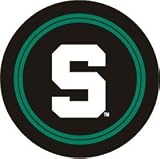 Michigan State Spartans Black Spare Tire Cover