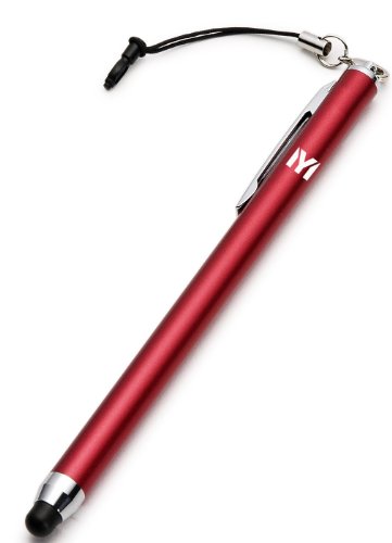 YooMee Red Capacitive Touchscreen Stylus for Touch Devices Including the New Apple iPad WiFi, New iPad 4G LTE (3rd Gen), Amazon Kindle Fire & Touch 3G, Motorola Xoom, Samsung Galaxy Tab, BlackBerry Playbook with 1 Year Warranty (Red) YooMee Red Capacitive Touchscreen Stylus for Touch Devices Including the New Apple iPad WiFi, New iPad 4G LTE (3rd Gen), Amazon Kindle Fire & Touch 3G, Motorola Xoom, Samsung Galaxy Tab, BlackBerry Playbook with 1 Year Warranty (Red)
