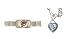 Miami Dolphins ProStarter/Heart Charm Chain Bracelet Package