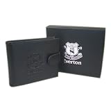 Everton FC. Embossed Crest Leather Wallet