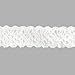 Wrapables Decorative Lace Tape, 200cm L x 15mm W - White