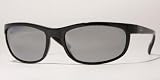 Apparel : RAY BAN 2027 601/82 BLACK POLARIZED PLASTIC SUNGLASSES.