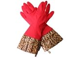 Gloveables Gloves -Red Leopard