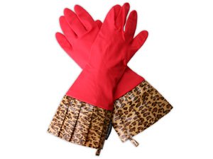 Gloveables Gloves -Red Leopard