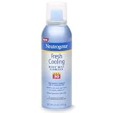 Neutrogena Fresh Cooling Body Mist Sunblock Spray, SPF 30 - 5 Oz