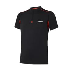 Asics L2 1/2 Zip Kurzarmshirt SCHWARZ 6112140900 Gr�sse: L