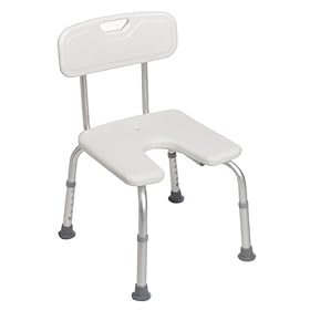 Duro-Med Hygienic Bath Seat with Back