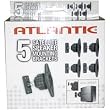 5PC Speaker Brackets Black