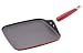 KitchenAid Hard-Base Porcelain Aluminum Nonstick 11-Inch Square Griddle, Red