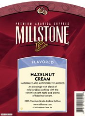 Millstone Coffee Hazelnut Cream 5lb bag of Beans by BobaTeaDirect.com