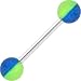 Funky GLOW in the DARK Barbell Tongue Ring