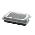 Nonstick Pan with Plastic Handled Cover - 13x9x2"