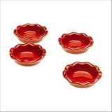 Emile Henry Miniature Pie Dishes, Set of 4, Vert Green