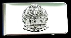 Army Black Knights Sculpted Pewter Money Clip/Card Holder - NCAA College Athletics Fan Shop Sports Team Merchandise