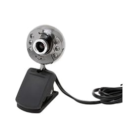 kinamax 6-LED Infrared Night-Vision WebCam