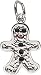 Jewelry : Gingerbread Man Charm by Rembrandt Charms