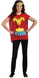 Wonder Woman DC Comics Uniform With Headband and Cape Costume Women's T-Shirt