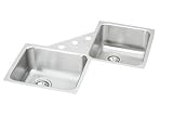 Elkay ELUH3232 Avado Lustertone Undermount Sink, Stainless Steel
