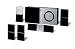JAMO A 325PDD 6 Speaker Home Theater System