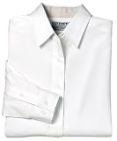 Port Authority - Ladies Long Sleeve Easy Care Shirt White/ Light Stone-XXL