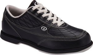 Dexter Turbo II Wide Width Bowling Shoes, Black/Khaki, 10