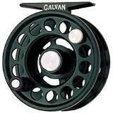 Galvan Open Back OB-3 Large Arbor Fly Reel, Black