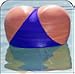 Sporting Goods : Butt Buoy - Purple - With FREE hand Pump!