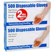 500 Disposable Gloves - 2/ 500 ct.