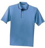 NEW Port Authority - Pinpoint Knit Sport Shirt Blueberry/Navy-L
