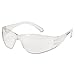 MCR Safety CL010 Checklite Safety Glasses with Clear Frame and Clear Lens, 1-Pair