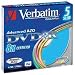 Verbatim DVD+R 8x 4,7 GB Pastel Colour Slim Case 5er Pack DVD-Rohlinge