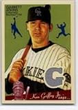 2008 Upper DeckGoudey Memorabilia #GA Garrett Atkins - Colorado Rockies (Piece of authentic game-used Jersey) (Baseball Cards)