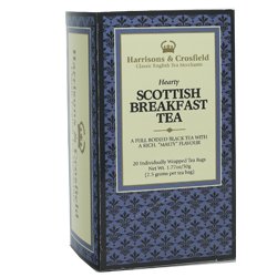 Harrisons & Crosfield - Scottish Breakfast Tea 20ct Tagged Tea Bag by Harrisons & Crosfield