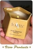 Scandle massage oil candle