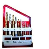 10Pc Neiko Screw Extractor & Cobalt Left Drill Bit Set