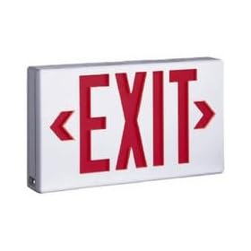 Cooper Lighting LPX60RWH Led Ac Sure-lites Exit Light - RED Stencil